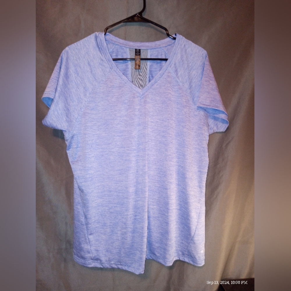 Legend breathable sheer blue t-shirt